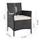 Manhattan Comfort Imperia Steel Rattan 4-Piece Patio Conversation Set with Cushions in Cream OD-CV008-CR - alternate 8